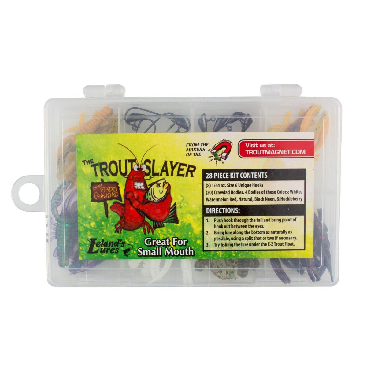 Leland Lures Trout Slayer Kit - Premium Fishing Lure Set for Trout, Bass & Panfish - Perfect for Freshwater Fishing, Streams & Lakes