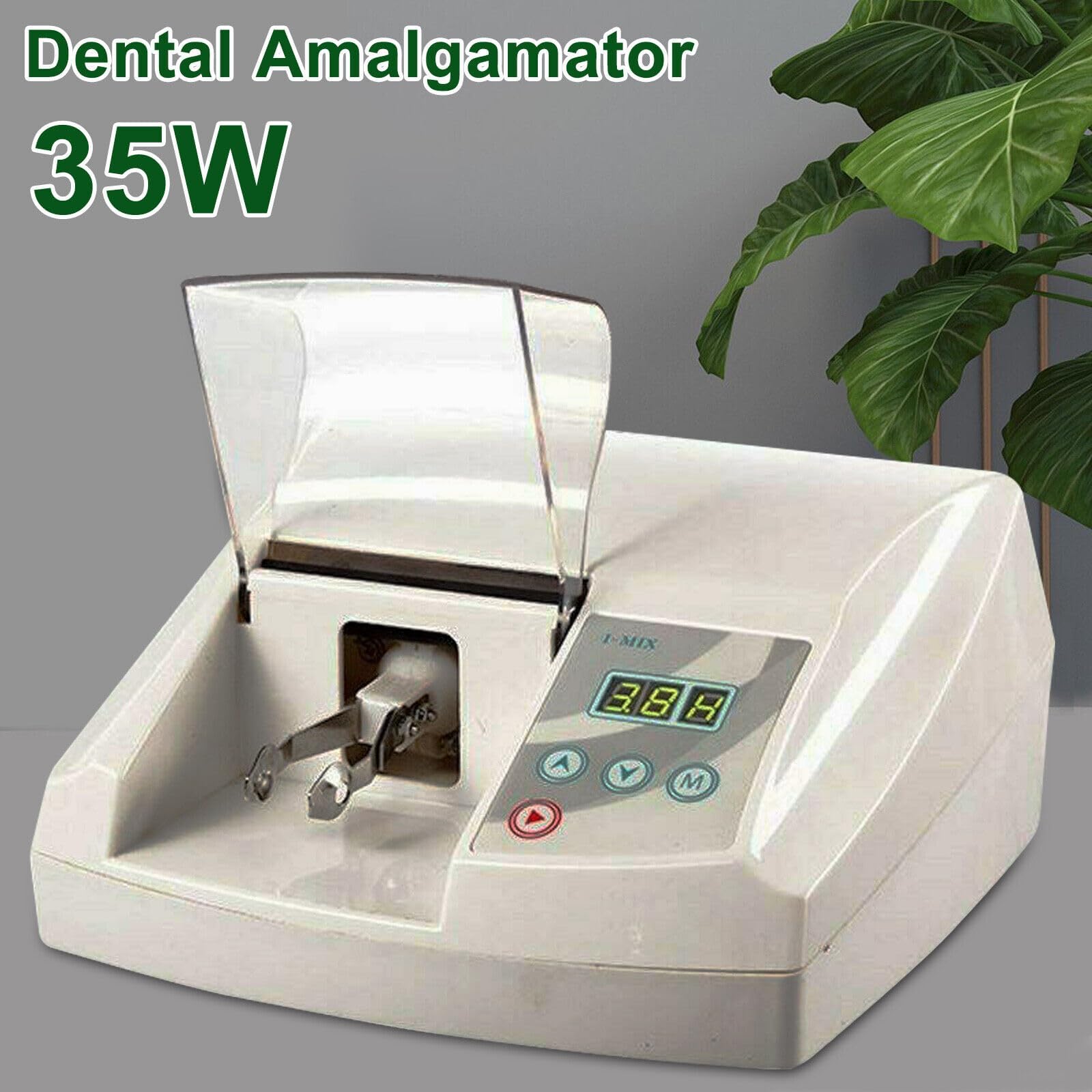 High Speed 35W Dental Digital Amalgamator Mixer for Amalgam Capsules - 110V Professional Dental Equipment for Dentists | Perfect for Dental Clinics & Lab Mixing Procedures