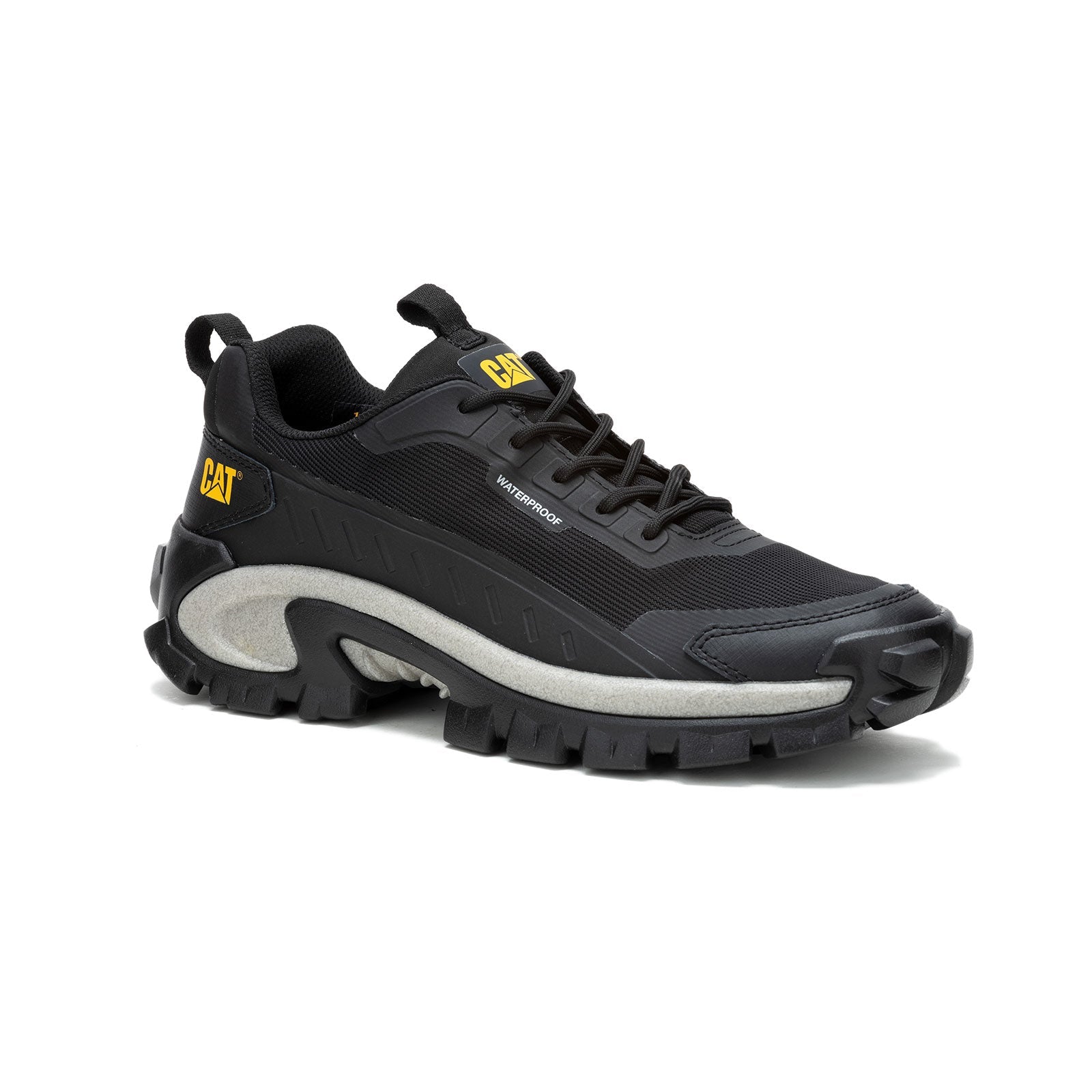 Intruder Lightning Mesh Soft Toe Waterproof Work Shoes for Men - Black Safety Boots for Construction, Hiking & Outdoor Activities