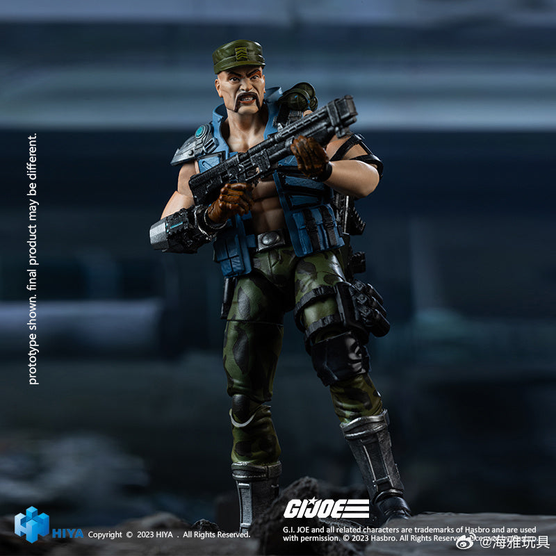 1/18 Scale HIYA 4-Inch G.I. Joe Gung Ho Action Figure - Exquisite Mini Collectible Series for Display & Play | Perfect for Collectors, Gift Giving & Diorama Scenes