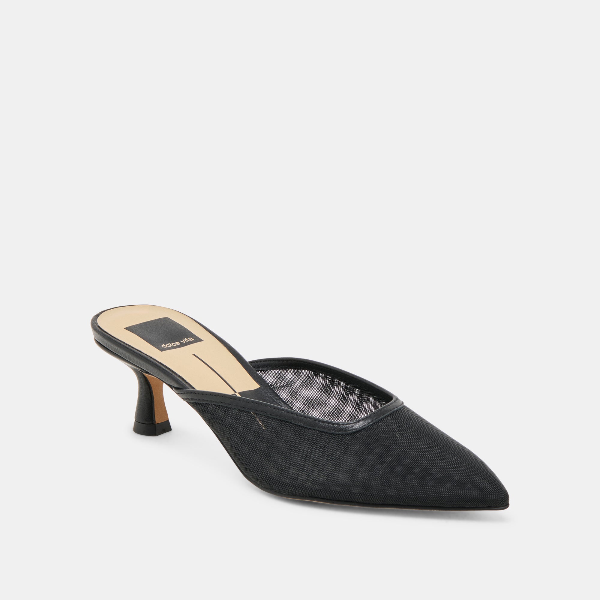 CLEO ONYX MESH HEELS - Women's Elegant High Heel Sandals for Parties, Weddings & Evening Events