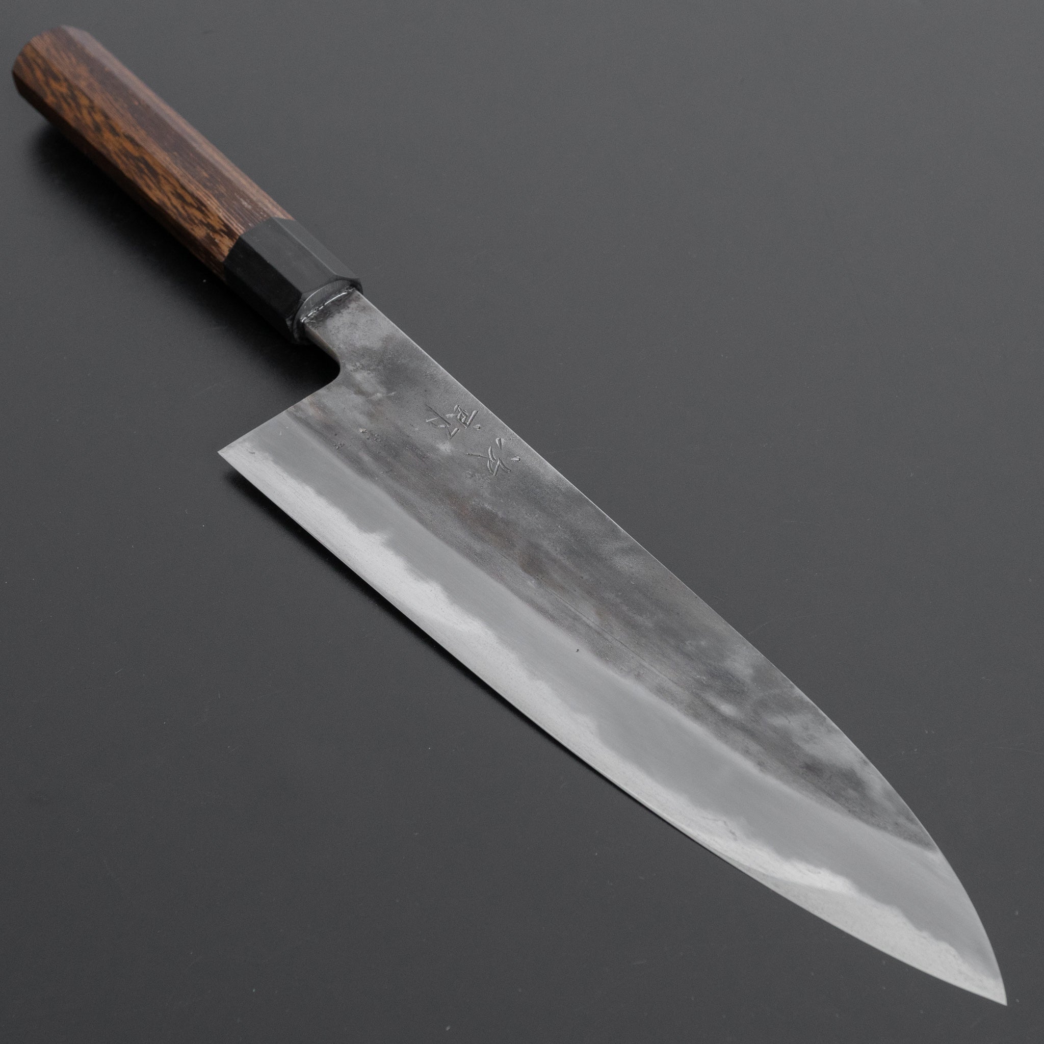 Premium Jiro Tsuchime Wa Gyuto 240mm Japanese Chef Knife with Taihei Tagayasan Handle (#187) - Perfect for Sushi, Sashimi & Precision Cutting in Professional Kitchens