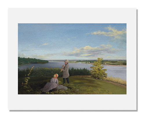 Original Oil Painting - Shrewsbury River Landscape near Seabright, New Jersey - Handmade Artwork for Home & Office Decor