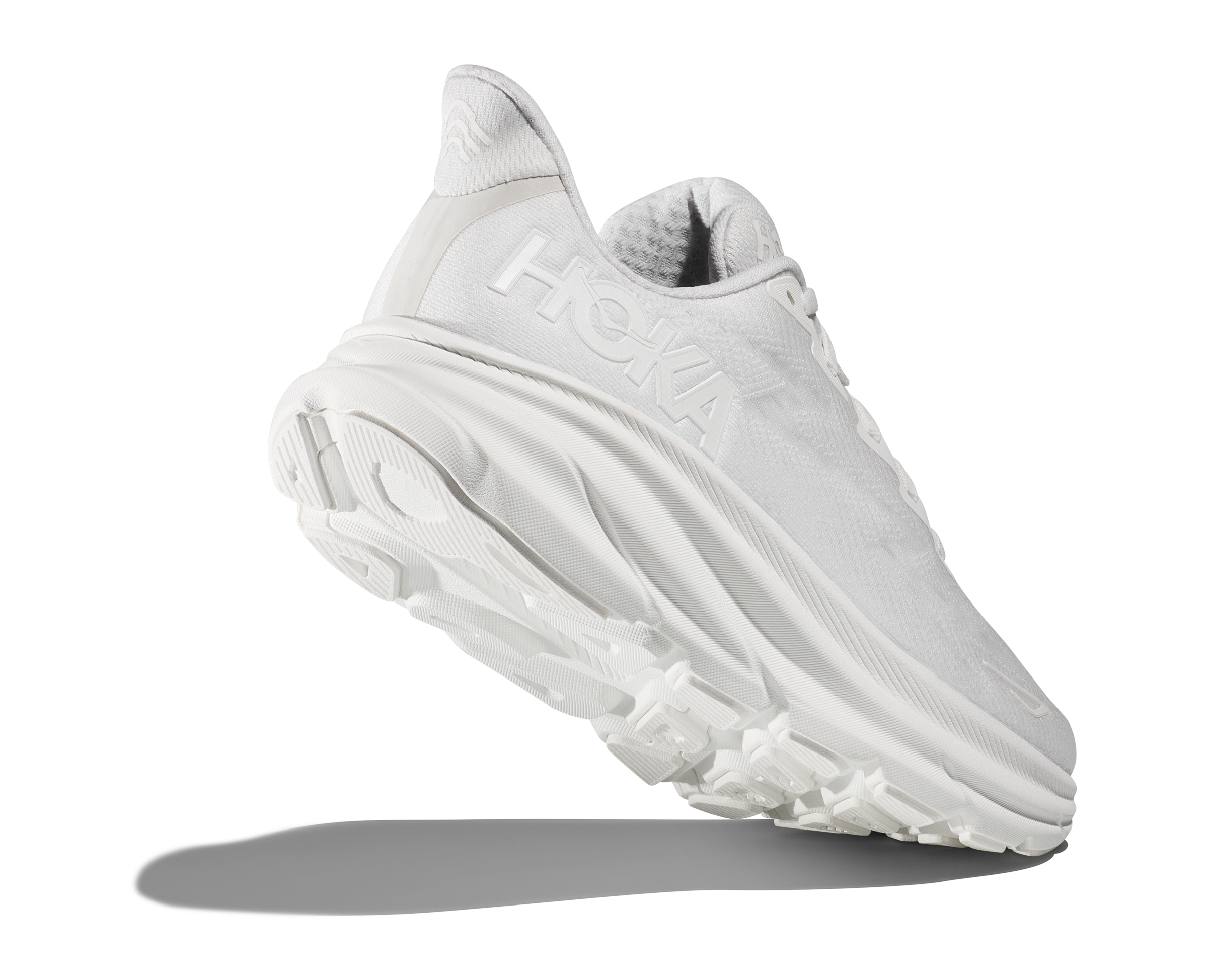 HOKA Women's Clifton 9 Running Shoes - Lightweight Cushioned Sneakers for Women (White/White) | Perfect for Road Running, Jogging & Everyday Comfort