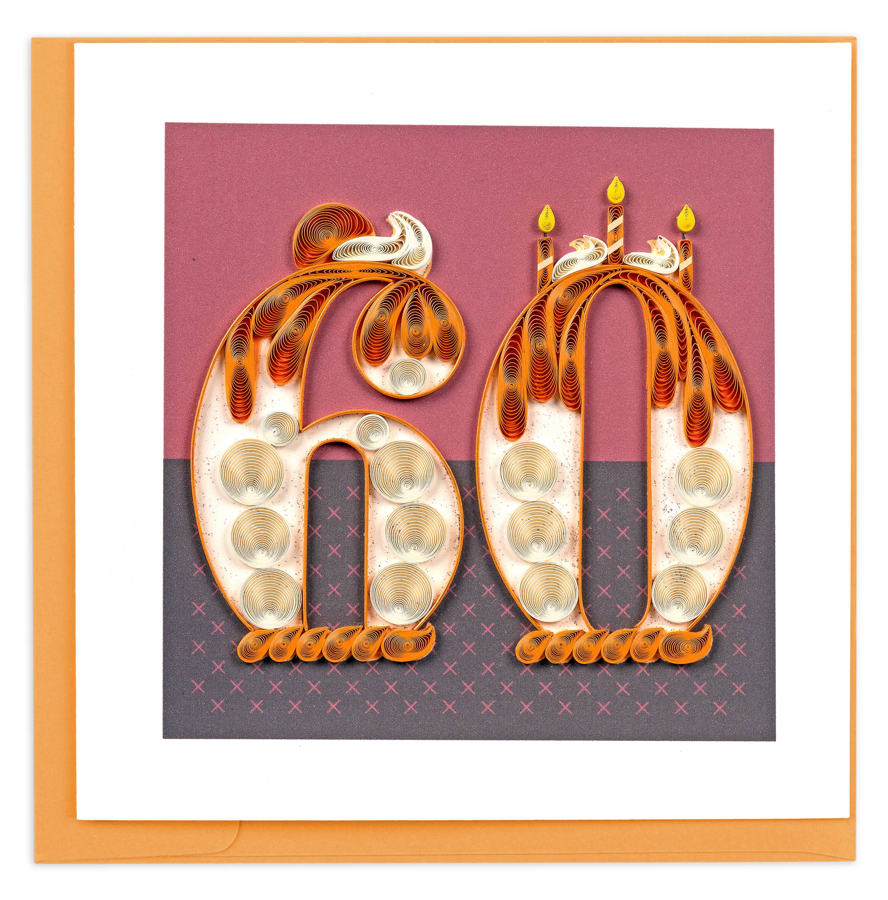 Handmade Quilled Paper Birthday Milestone Greeting Card - Perfect for Anniversaries, Baby Showers & Special Occasions