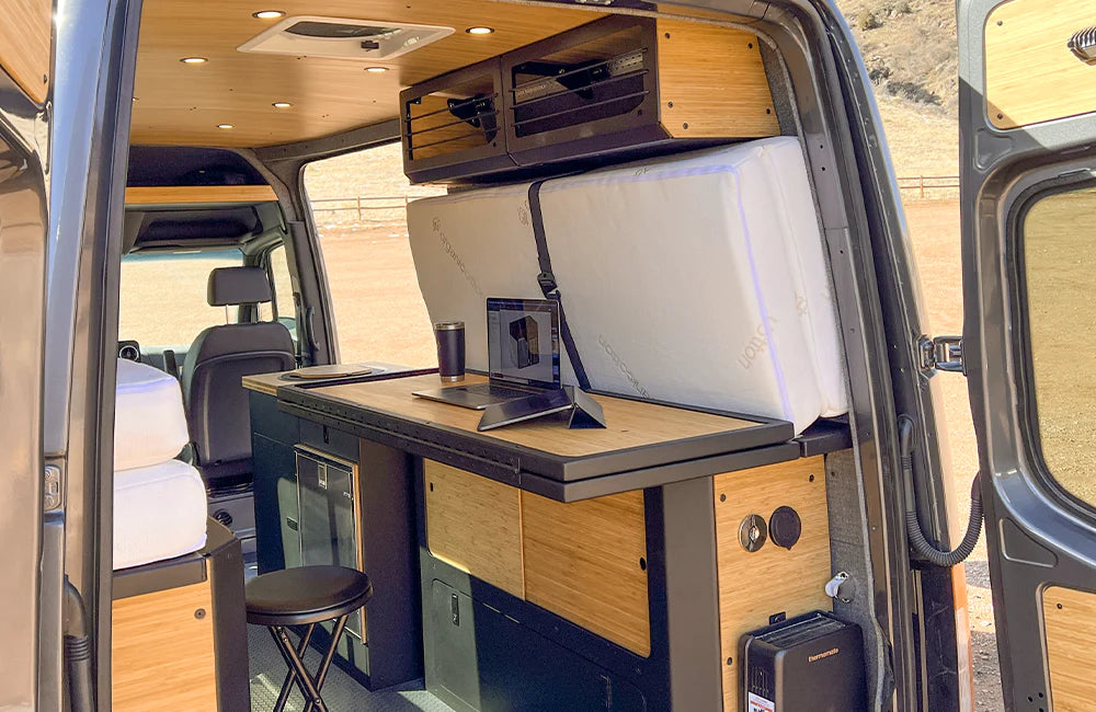 Rigwell Sprinter Bundle - High-Performance Cargo Van Accessories for Delivery & Transport | Perfect for Amazon, FedEx & UPS Drivers