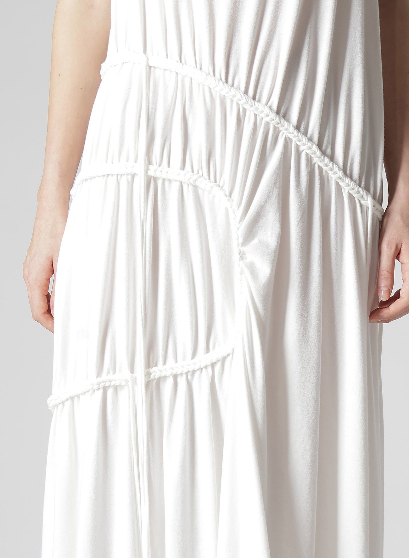Soft Cotton Jersey Chain Stitch Sleeveless Dress for Women - Casual Summer Dress for Beach, Vacation & Everyday Wear