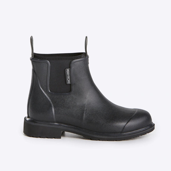 Merry People Bobbi Black Rain Boots - Waterproof & Comfortable Women's Rain Boots for Walking, Gardening & Outdoor Activities