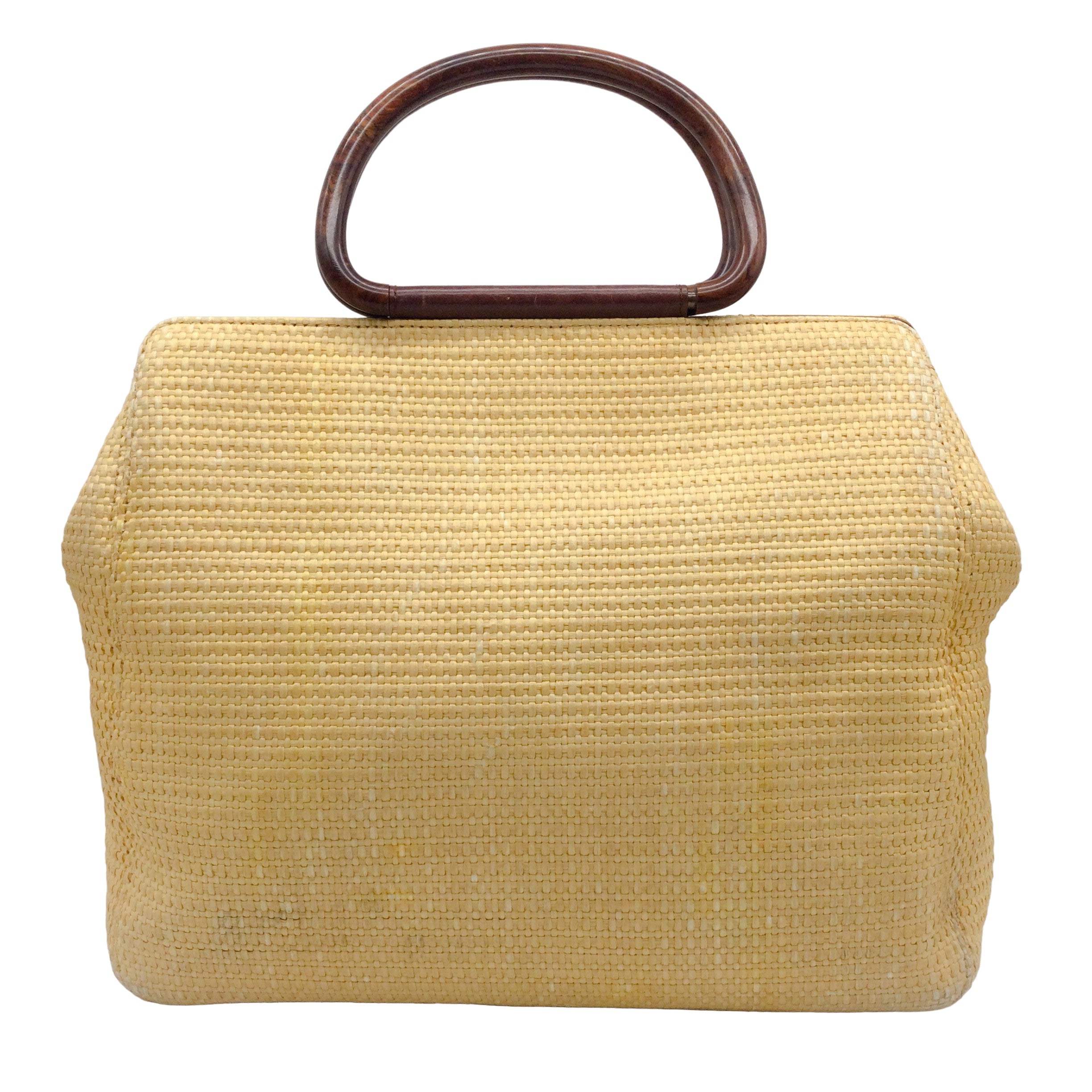 Chanel CC Doctor's Beige Raffia Tote Bag - Luxury Woven Straw Handbag for Women | Perfect for Summer Beach, Travel & Everyday Use