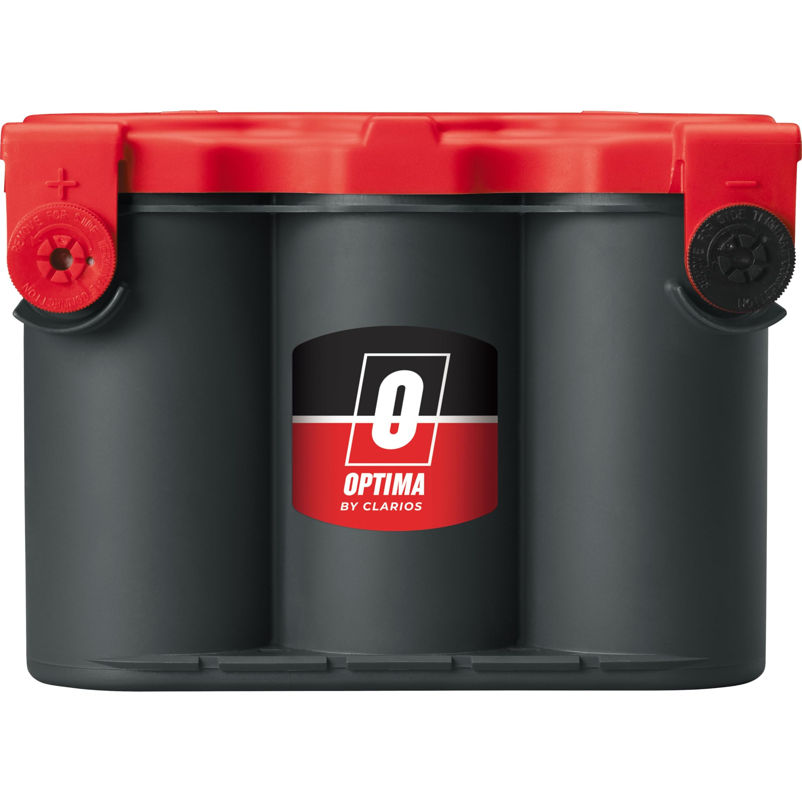 OPTIMA Batteries 800 CCA RedTop AGM Car Battery - Maintenance Free, Side Terminals, Versatile Mounting for Trucks & SUVs | Reliable Starting Power for Off-Road, Daily Commute & Extreme Weather