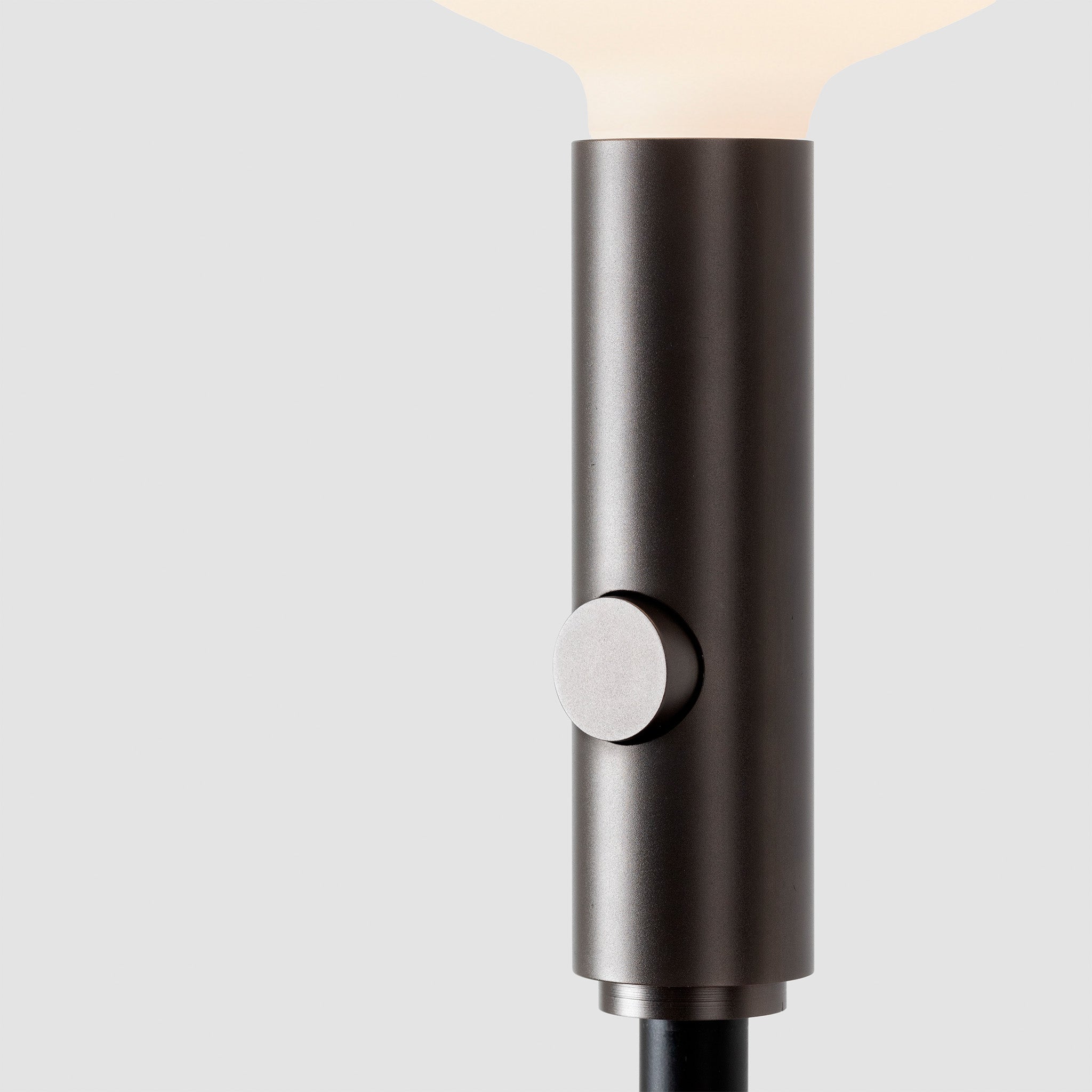 Adjustable Graphite Floor Lamp with Dimmable Light - Perfect for Living Room, Bedroom, and Office Reading Lighting