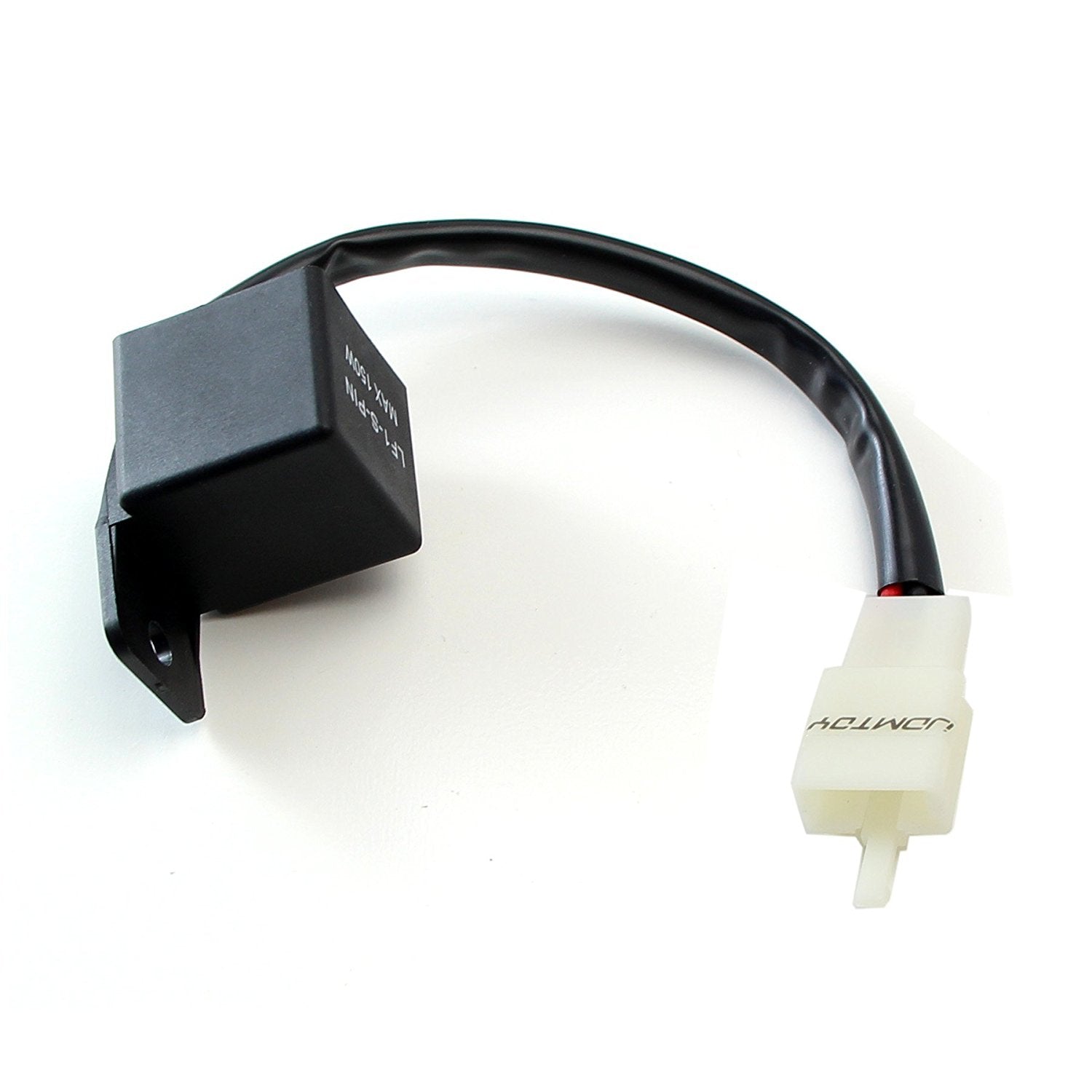 2 Pin LED Flasher Relay with Adapter - Fix Hyper Flash for Turn Signal Bulbs | Compatible with Cars, Trucks, Motorcycles & Trailers