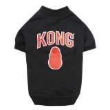 Kong Dog Tee - X-Small Black Pet Shirt for Small Dogs | Comfortable Puppy Clothes for Daily Wear & Outdoor Adventures