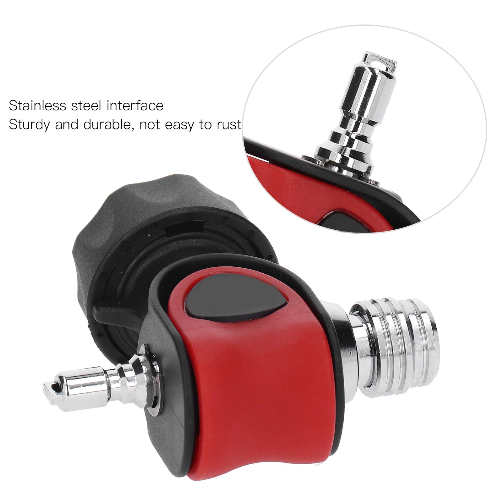 VGEBY Universal Diving Buzzer - Stainless Steel Underwater Alarm Device for Scuba Diving | Emergency Alert Sounder for Divers | Perfect for Safety Signaling During Underwater Exploration