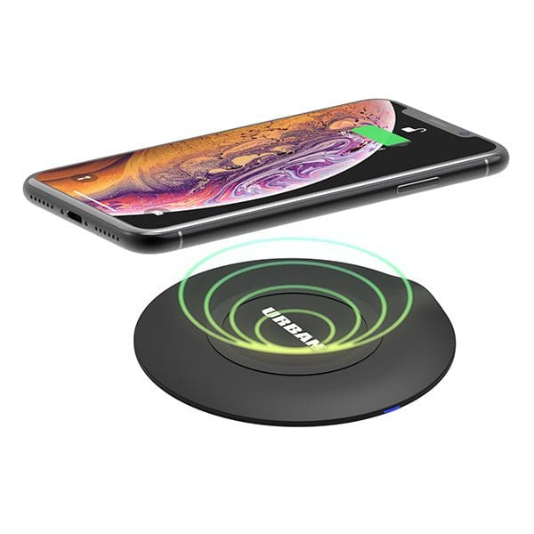 15W Fast Wireless Charging Pad - Qi Certified Charger for iPhone 15/14/13, Samsung Galaxy S23/S22 - Compact Wireless Charger Stand for Home, Office & Car Use