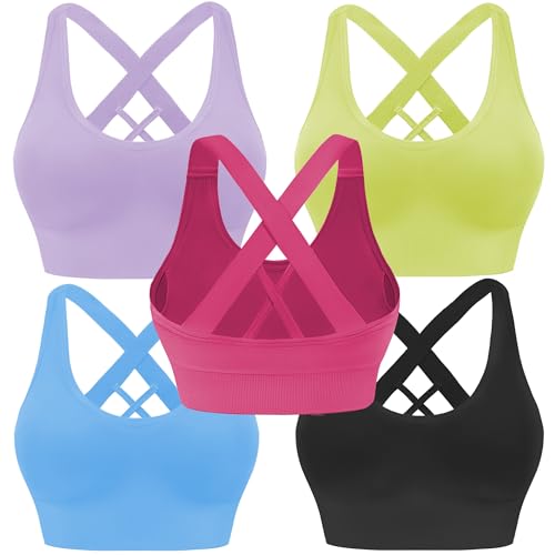 Black Robbia-blue Lavender Magenta-pink Lime-green 5 Pack