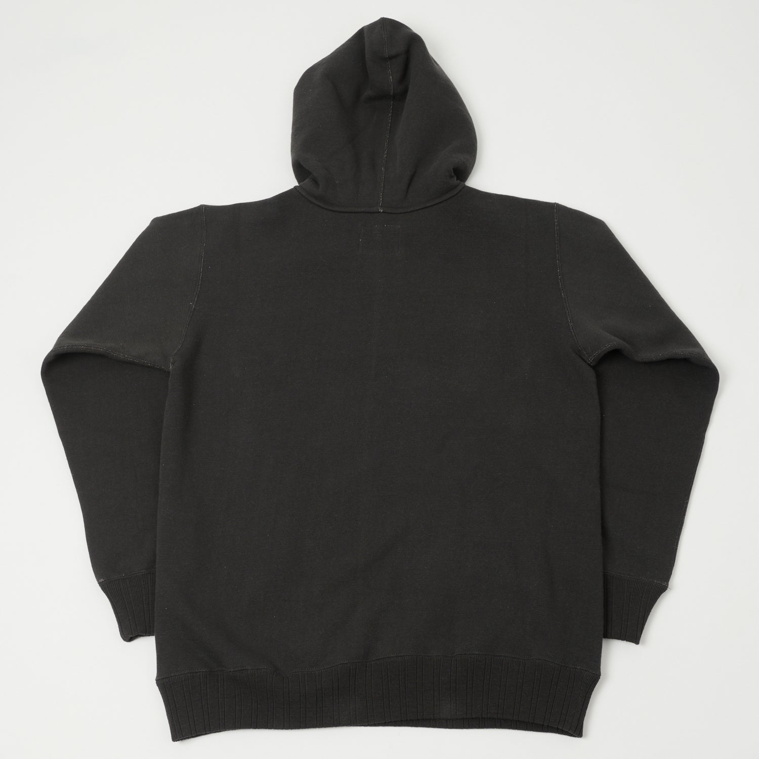 Full Count 3745 22oz Cotton Fleece Hoodie - Ink Black | Heavyweight Pullover for Men | Streetwear & Casual Wear