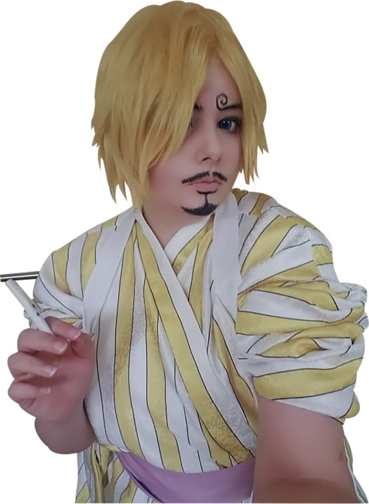 One Piece Vinsmoke Sanji Cosplay Costume - Premium Mango Anime Outfit for Halloween, Comic Con & Cosplay Events