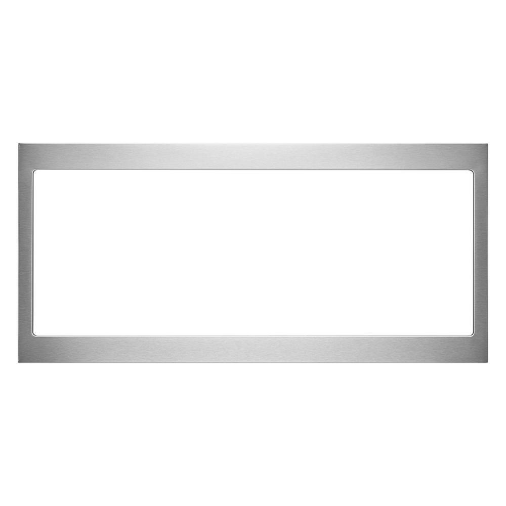 Amana W11451304 Stainless Steel Built-In Low Profile Microwave Standard Trim Kit – Perfect for Modern Kitchens & Small Spaces