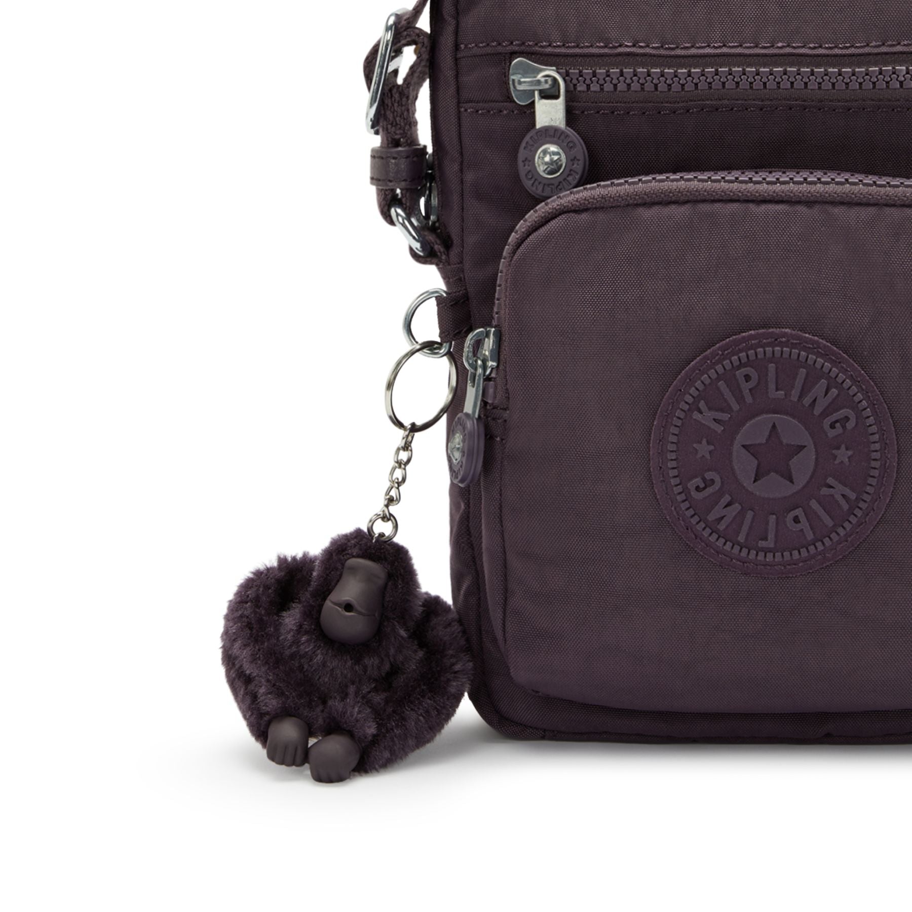 Kipling Gunne Crossbody Bag - Lightweight & Durable Shoulder Purse for Women | Ultimate Plum Color | Perfect for Travel, Work & Everyday Use