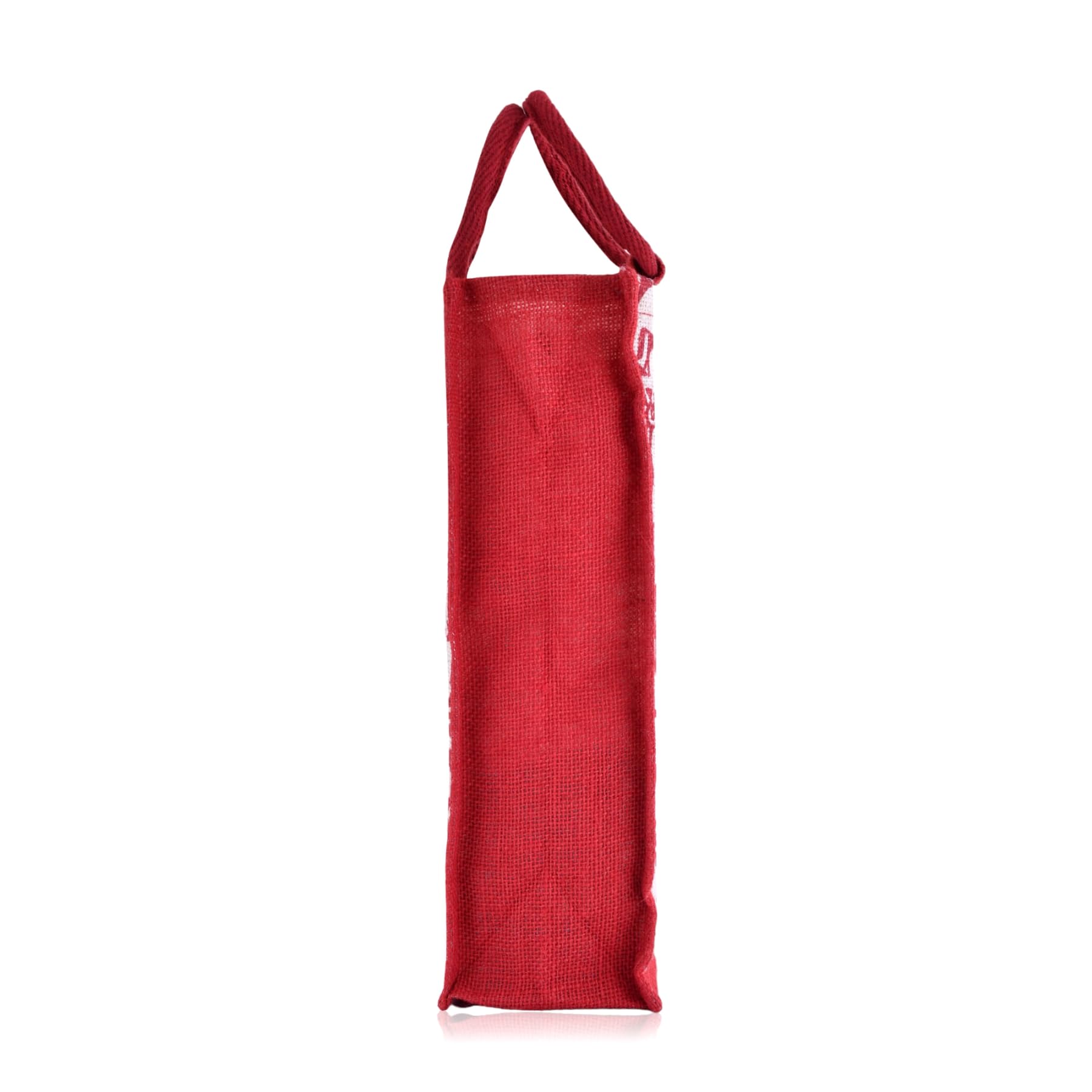Kuber Industries Reusable Jute Bottle Bag with Handle - Eco-Friendly Wine & Water Bottle Cover for Office, Picnic, Travel - Warli-Print Gift Set of 3 (Multi-Color)