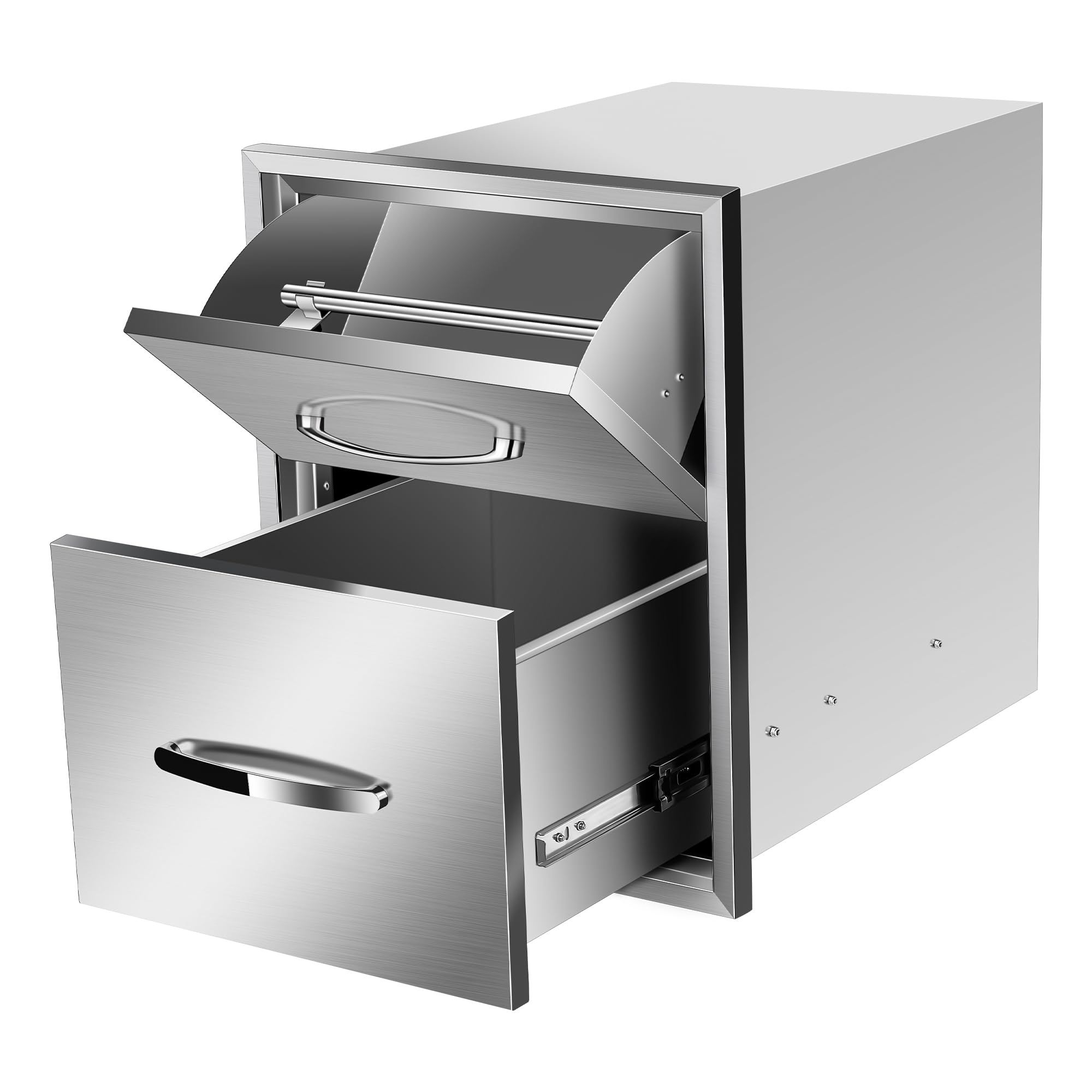 Stainless Steel Outdoor Kitchen Drawers - 16