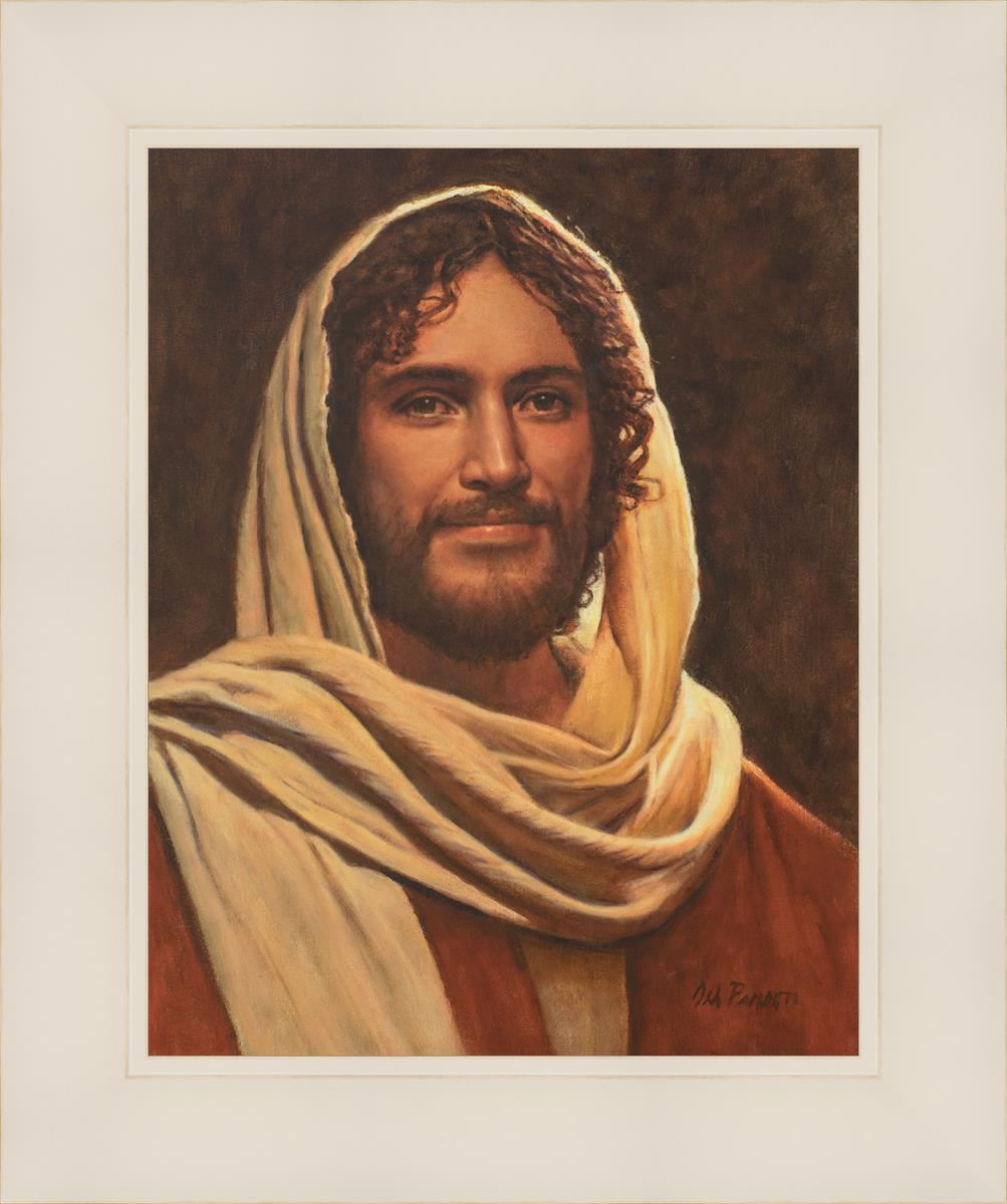 Emmanuel By Del Parson - Premium Religious Wall Art for Home & Church Decor - Perfect for Living Rooms, Bedrooms & Worship Spaces