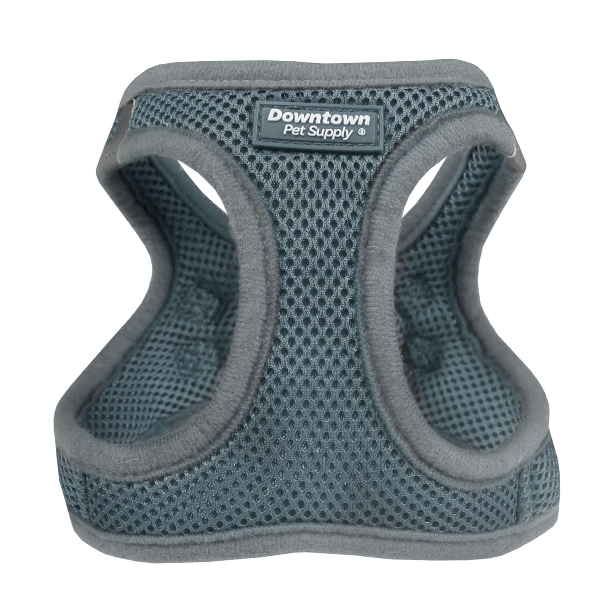 No Pull Step-in Dog Harness for Small Dogs - Adjustable Padded Mesh Vest with Reflective Trim & Buckle Strap - Titanium Color - Perfect for Walking, Training & Outdoor Adventures