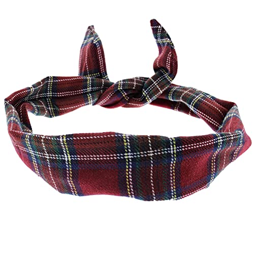 Burgundy Tartan