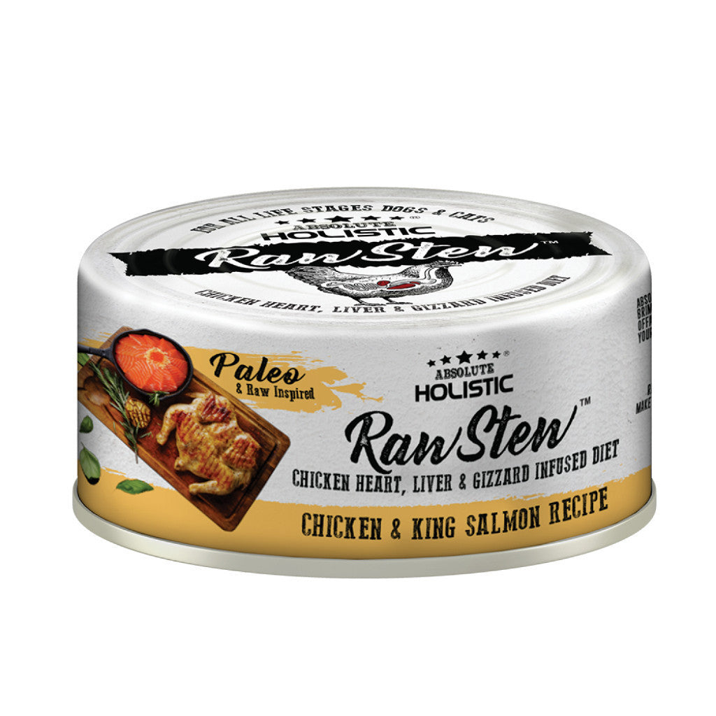 Premium Raw Stew Wet Food for Dogs & Cats - 24 Pack Bundle | Grain-Free, Holistic Nutrition with Balanced Diet | 80g Cans for Daily Meals & Special Occasions