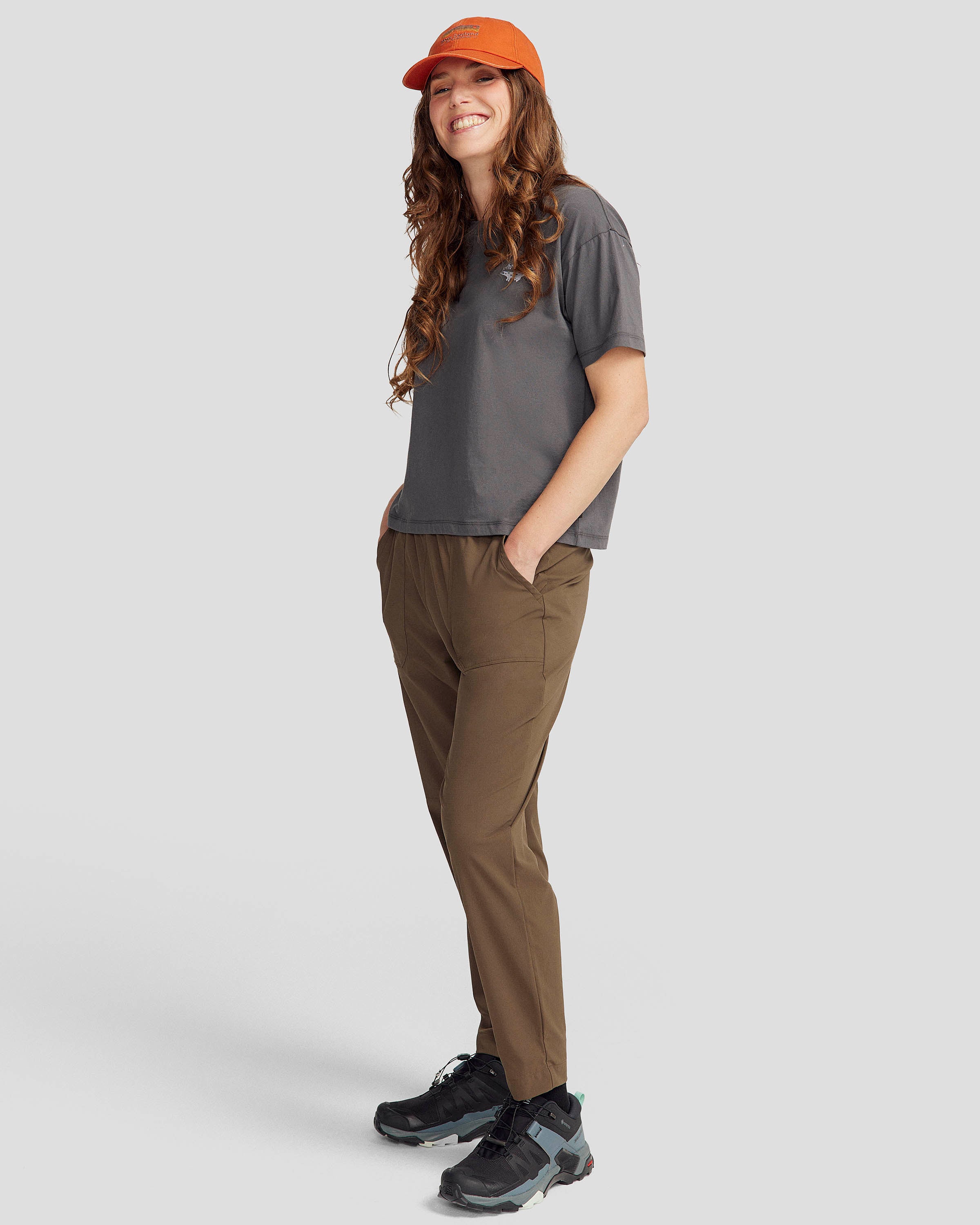 Organic Cotton Women's Lizard Print T-Shirt - Soft & Comfortable Casual Tee for Everyday Wear, Work & Outings