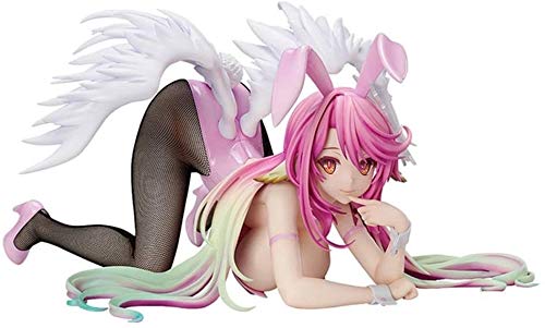 Jibril Bunny PVC Figure - 16.5cm Anime Doll for Collectors & Gift