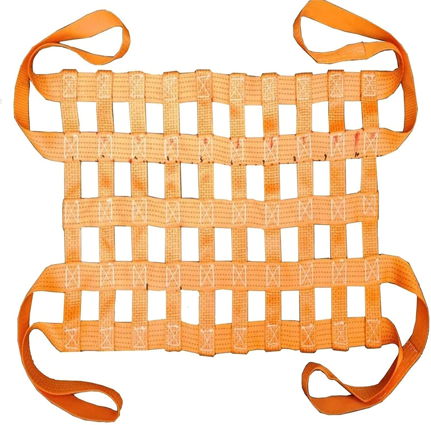 DSVONAUS Heavy Duty Lifting Straps - 2000kg Capacity 2x2m Load Bearing Material Handling Straps for Construction, Dock Hoisting & Safety Netting - Perfect for Warehouse, Shipping & Industrial Lifting Operations