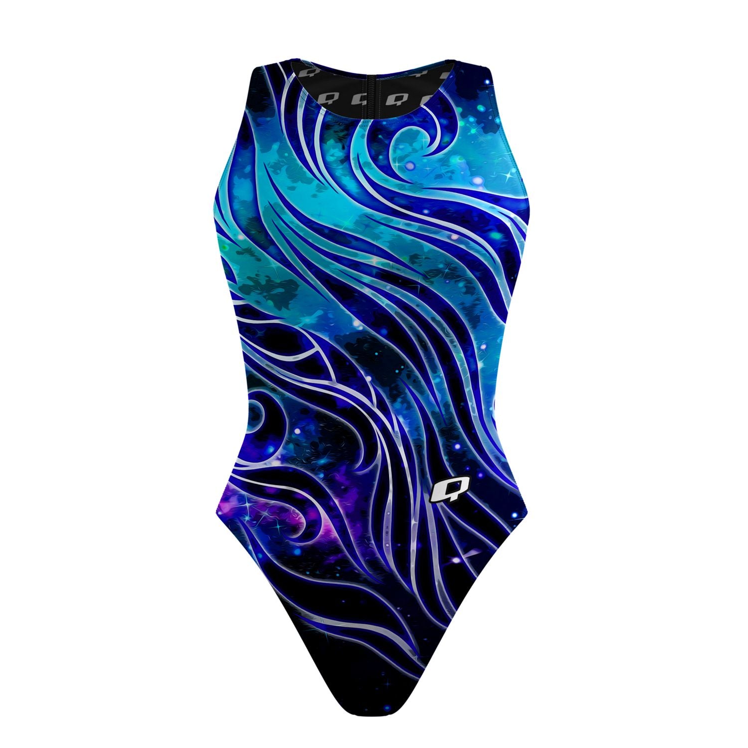 Mystic Waves Women's Water Polo Swimsuit - Classic Cut Competition Swimwear for Pool & Beach Sports