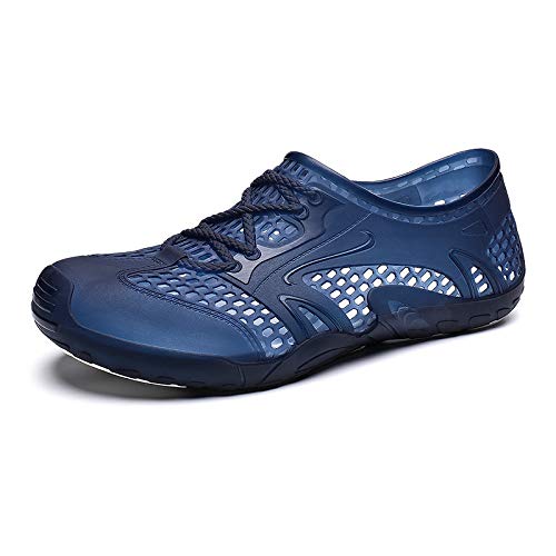 CAOJH Men's Clogs Sandals - Water Shoes with Mesh & Quick-Drying Design, Pull-On Style, Stitched Lug Sole for Ultimate Comfort - Perfect for Beach, Pool, Garden & Outdoor Activities
