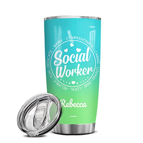Social Worker (Teal Gradient)