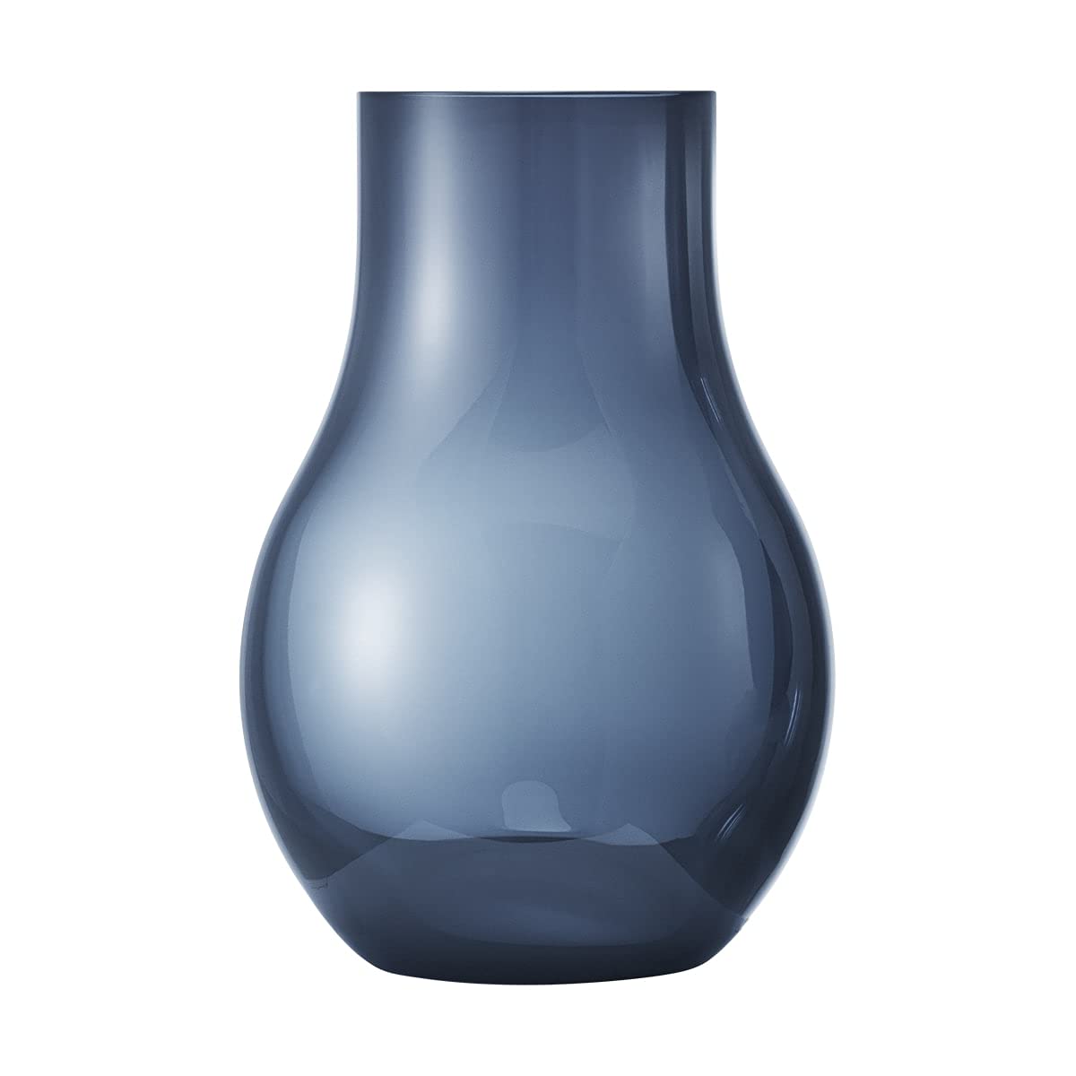 Georg Jensen Cafu Vase - Extra Small Handcrafted Scandinavian Design Glass Vase for Home Decor, Wedding Centerpieces & Gift Giving