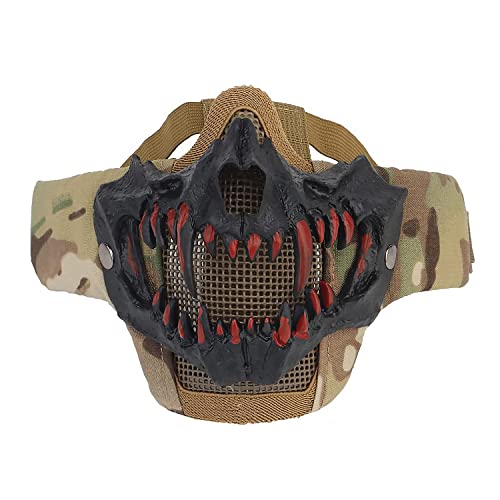 Camouflage-red With Ears Protector