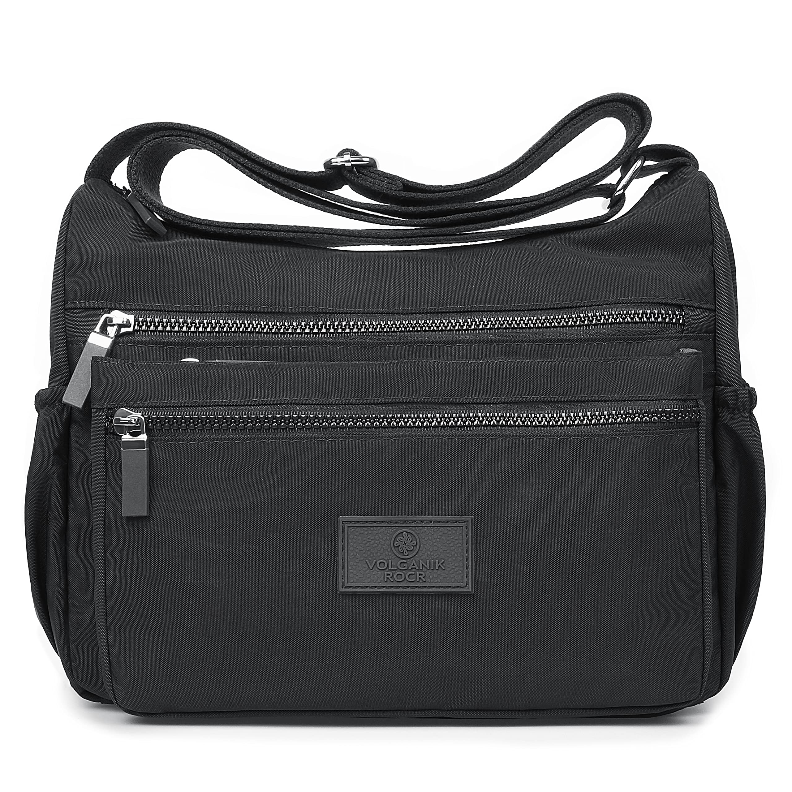 VOLGANIK ROCK Women's RFID Anti-Theft Crossbody Bag - Water Resistant Travel Purse with Shoulder Strap | Perfect for Daily Commute, Shopping & Vacation Trips