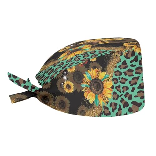 Sunflower Leopard Print