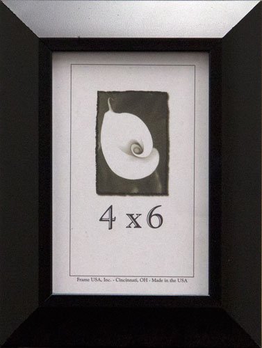 Frame USA Budget Saver Series 4x6 Polystyrene Poster Frames (Black) - Lightweight Wall Decor for Photos, Artwork & Posters - Perfect for Home, Office & Classroom Display