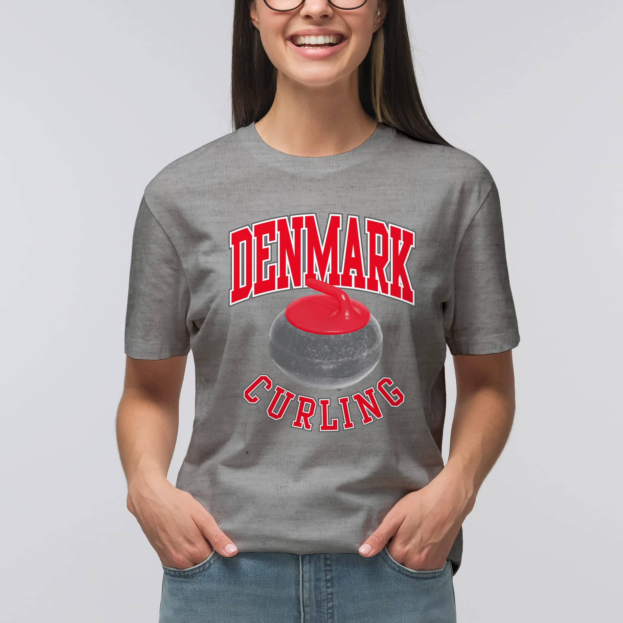 Curling Winter Sports Games T-Shirt - Funny & Cool Graphic Tee for Men & Women - Perfect for Ice Rink, Winter Olympics & Casual Wear
