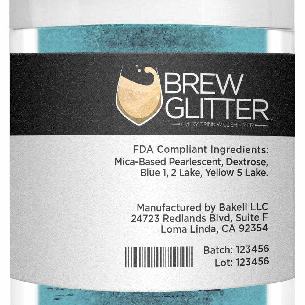 Christmas Glitter Combo Pack B - 12 Piece Set with 25g Jars for Holiday Crafts, DIY Ornaments & Festive Decorations - Premium Brew Glitter Collection