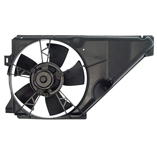 88-91 Tempo Topaz Automatic Radiator Condenser Cooling Fan Motor Assembly (Non-AC) - Replacement Part for Improved Engine Cooling | Perfect for DIY Repairs & Classic Car Restoration