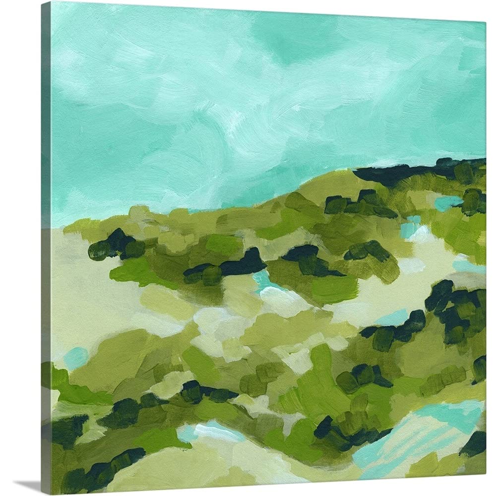 GREATBIGCANVAS Spring Hillside II Canvas Wall Art Print - 24