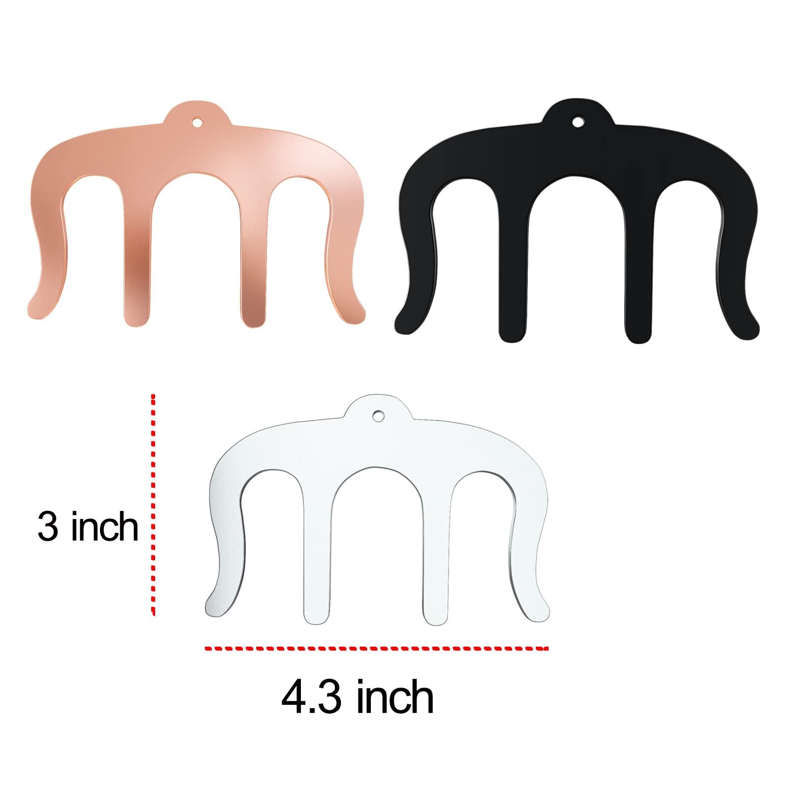 Metal Book Clips 3 Pack - Premium Page Holders for Reading, Sheet Music & Cookbooks - Perfect Reading Accessories for Books, Magazines & Office Documents