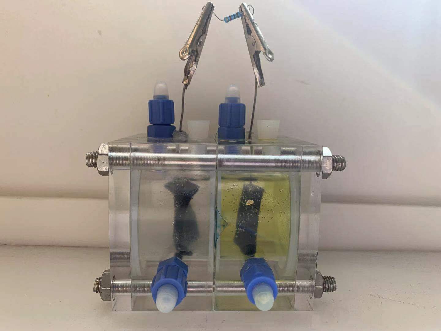 High-Efficiency MFC Microbial Fuel Cell Kit - Zinc Air, Aluminum Air, Metal Air & Hydrogen Fuel Cell Box (50ml) for Science Experiments & Renewable Energy Projects