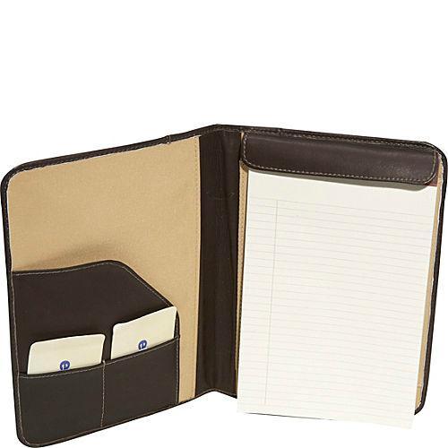 Premium Genuine Leather Junior Padfolio - Professional Portfolio Organizer for Students & Business - Perfect for School, Office & Presentations