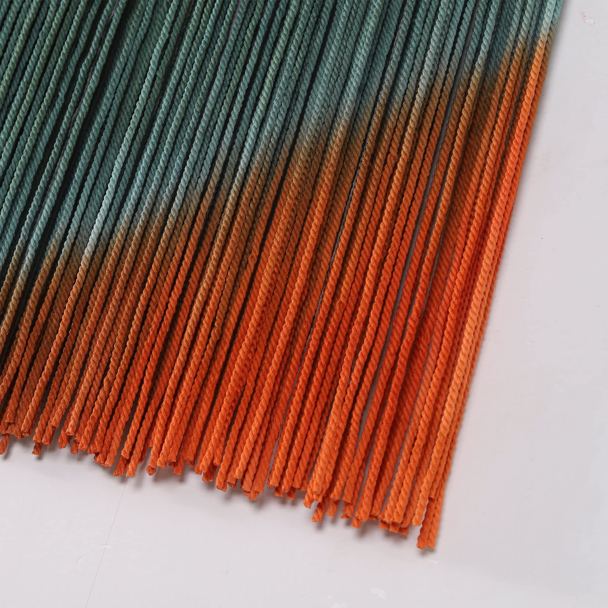 Handmade AURTEM Tie-Dyed Macrame Wall Hanging - Boho Chic Woven Yarn Tapestry for Home Decor | Perfect for Living Room, Bedroom & Nursery Wall Art | Bohemian Style Interior Design Accent