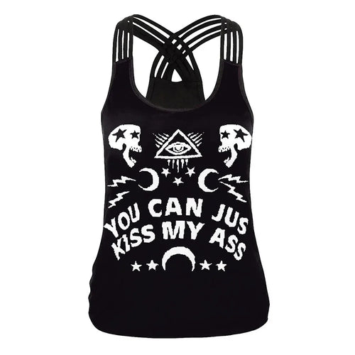 3D Printed Women's Summer Sport Vest - Quick Dry Yoga & Running Fitness Top for Active Lifestyles - Gym, Outdoor Workouts, Yoga Sessions